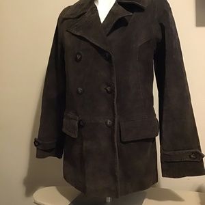 URBAN VIBES, DOUBLE BREASTED JACKET, LEATHER, size SMALL, new condition